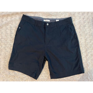 Mike Brandon Mens Essentials Shorts, Size 34, Navy Blue